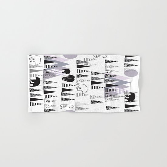 Mountain Bears No. 1 Hand & Bath Towel