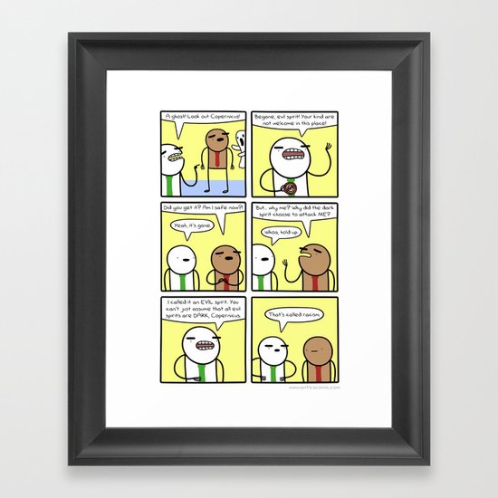 Antics #364 - spectral bigotry Framed Art Print