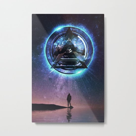 Perceive Metal Print