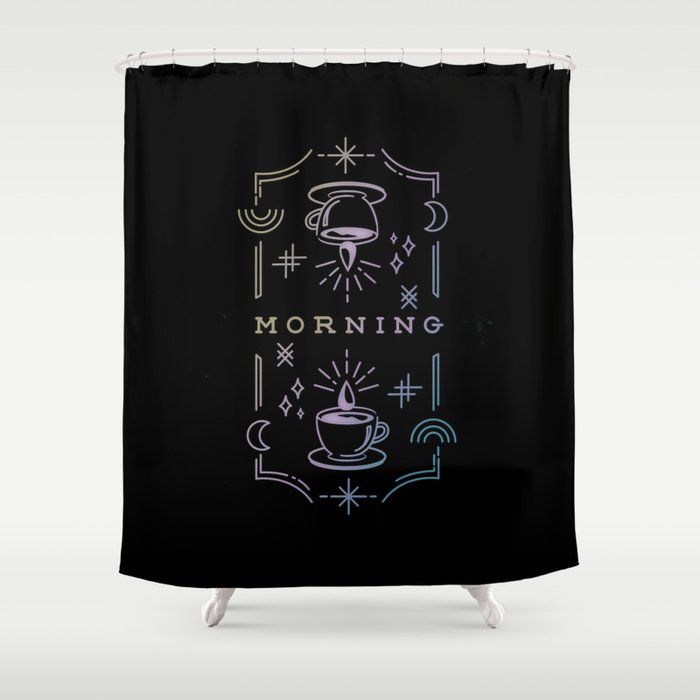 Mystic Coffee Shower Curtain
