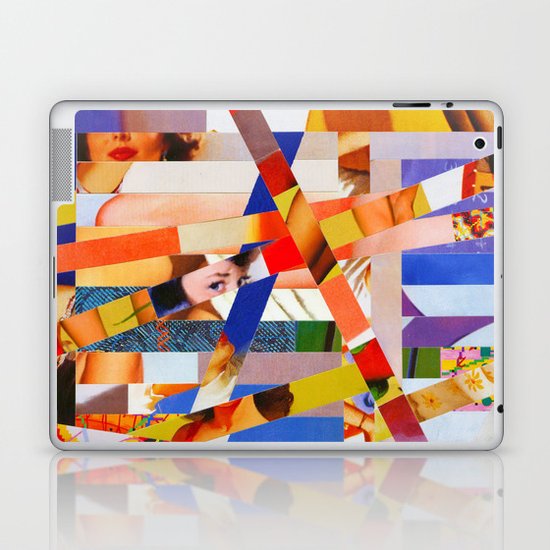 Jacqueline (stripes 7) Laptop & iPad Skin