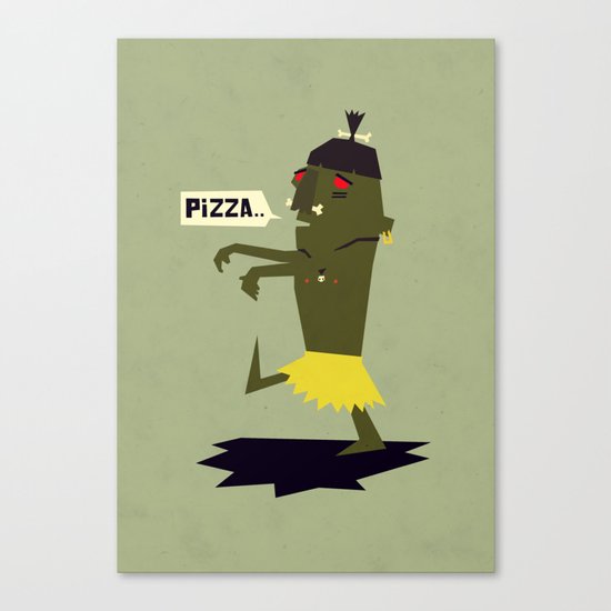 When Cannibals turn zombie Canvas Print