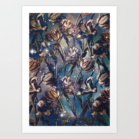 NIGHT FOREST XI Art Print