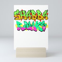 Shabba Ranks  Mini Art Print