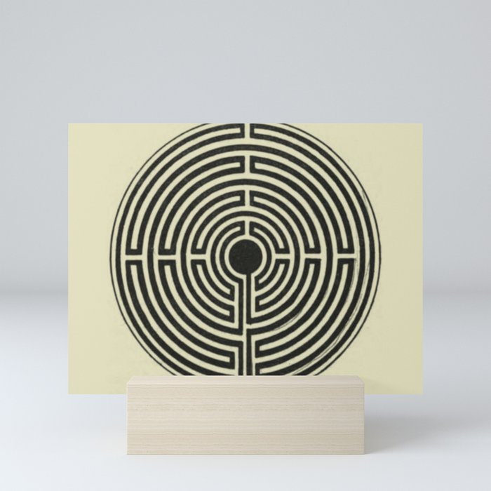 Labyrinth Mini Art Print