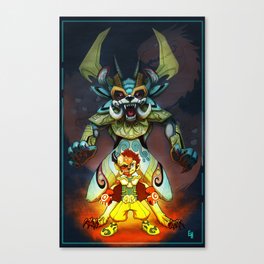 Beast Warrior Canvas Print