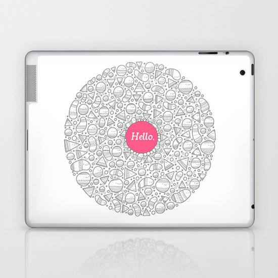 Hello Laptop & iPad Skin