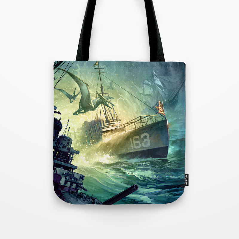 Destroyermen Unknown Seas Tote Bag