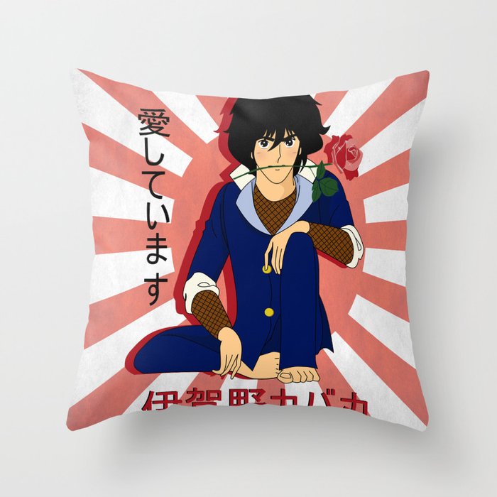 Wallpaper Igano Kabamaru Throw Pillow By Orphen5 Society6 Desktop Wallpaper Free