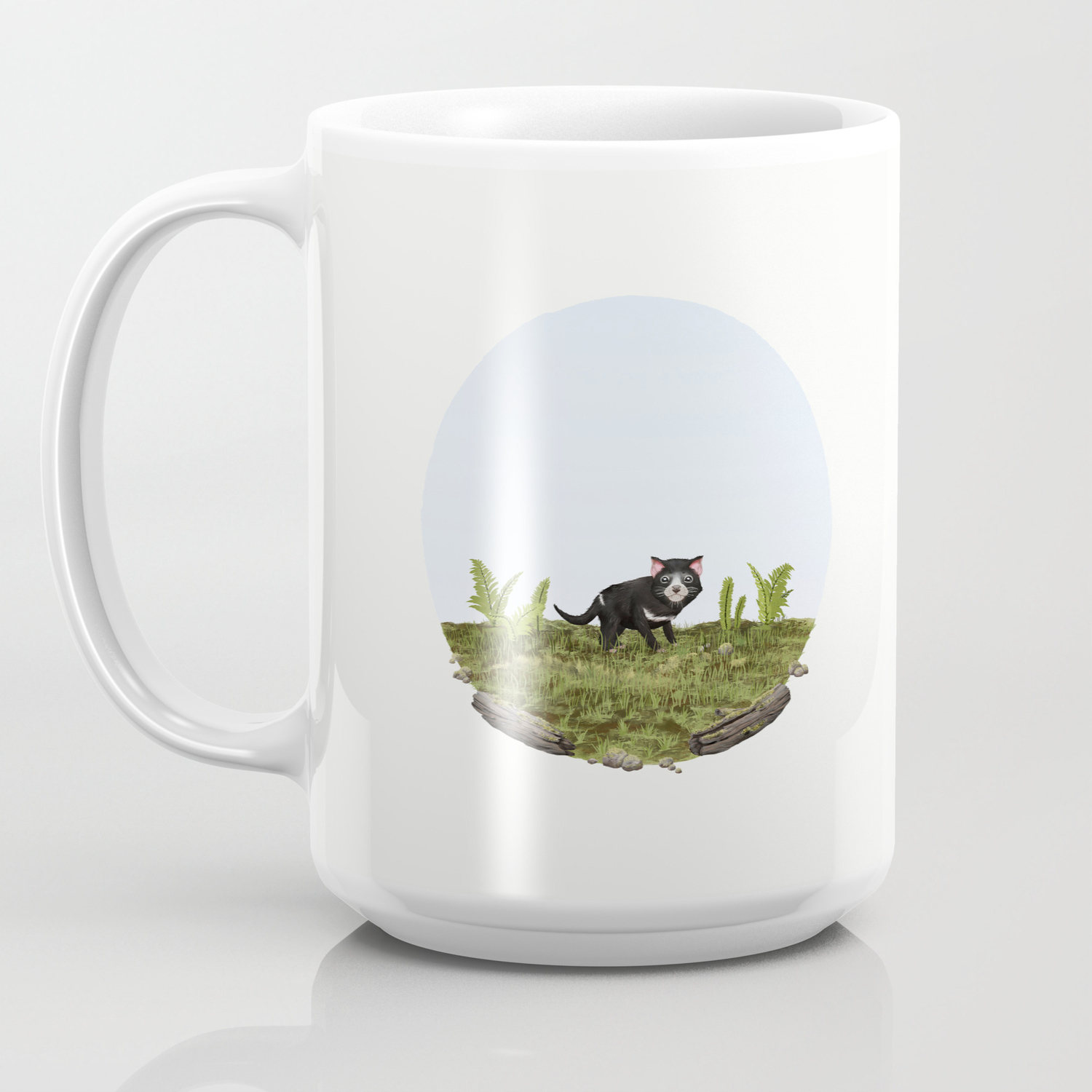 Tasmanian Devil Sarcophilus Harrisii Coffee Mug By Samlyne Society6