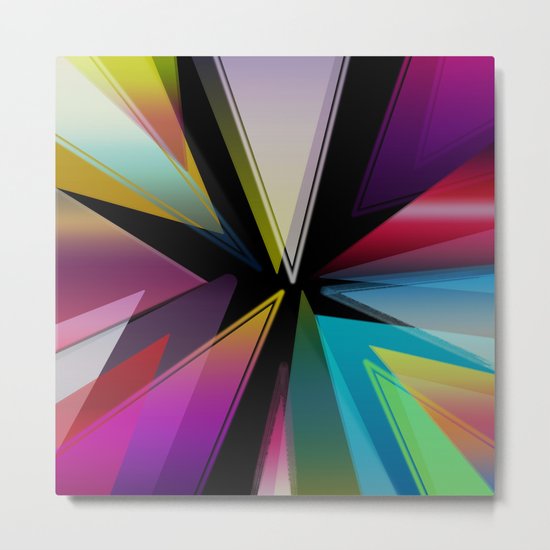 Triangle Metal Print