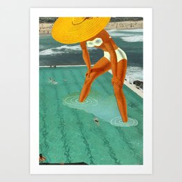 Lifeguard Art Print