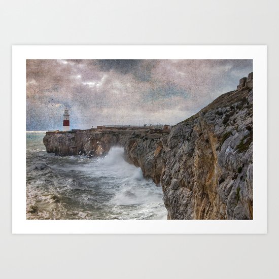 Europa Point, Gibraltar Art Print