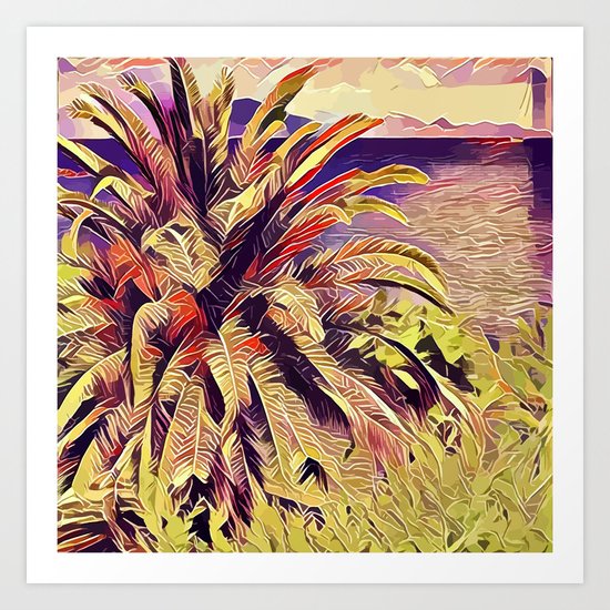Palm Beach Art Print