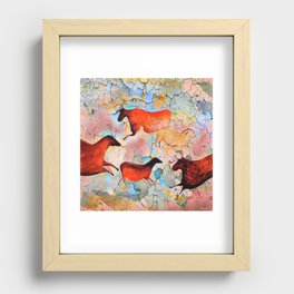 Beautiful Art Related to Animals, Pets great for Decoration. Recessed Framed Print