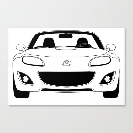 NC Miata/MX-5 Canvas Print