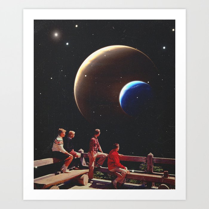 Planet B Art Print