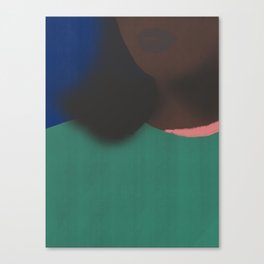 Close up portrait Canvas Print