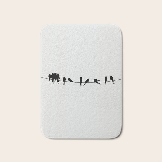 Birds Bath Mat