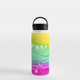 Rainbow and Bubbles Water Bottle
