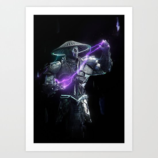 Raiden Art Print