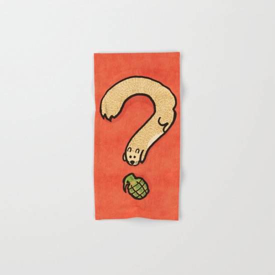 Curiosity: it kills Hand & Bath Towel