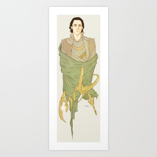 Loki Art Print