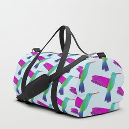 Hummingbird pattern Duffle Bag