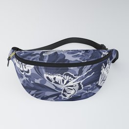 Blue butterflies Fanny Pack