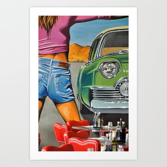 Rock n Roll 2 Art Print