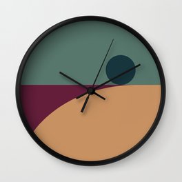 Simplistic Landscape VIII Wall Clock