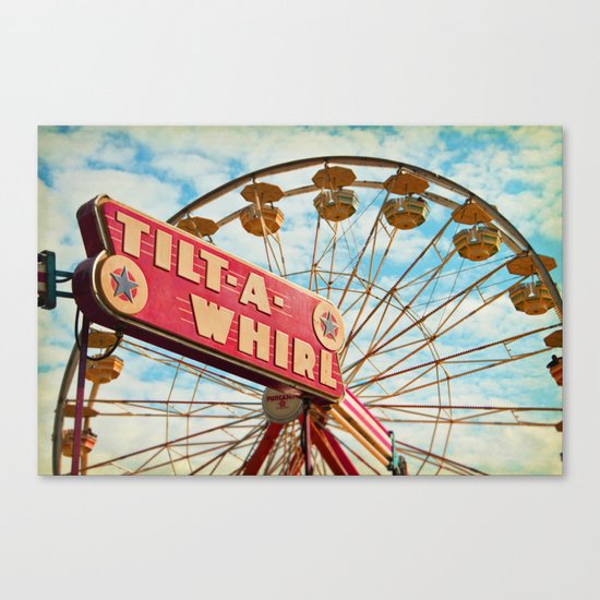 tilt-a-whirl Canvas Print