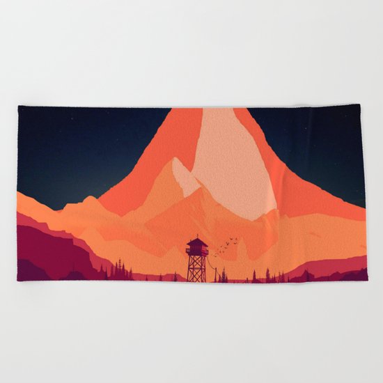 WatchTower Beach Towel