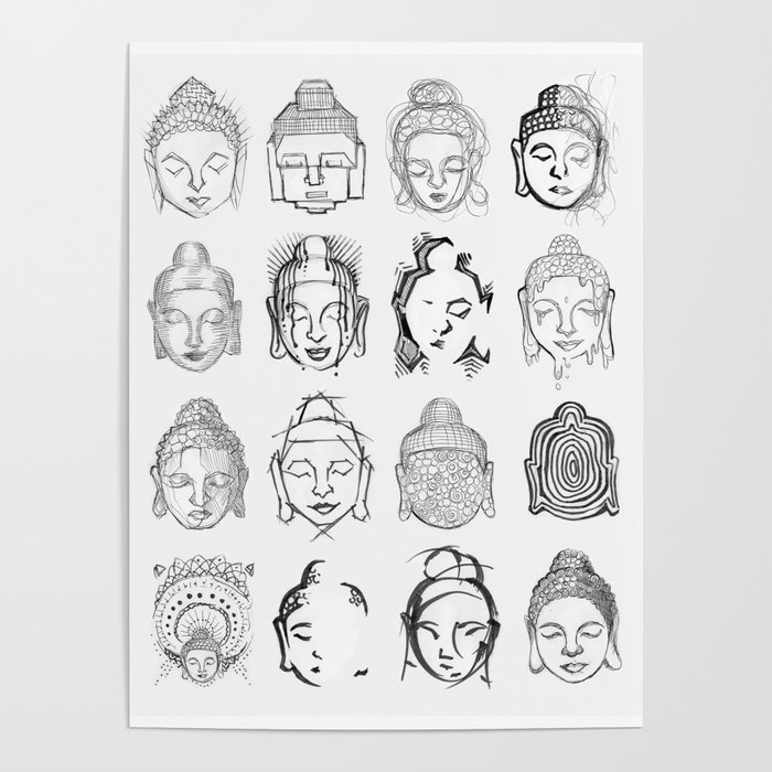Many Buddhas Poster