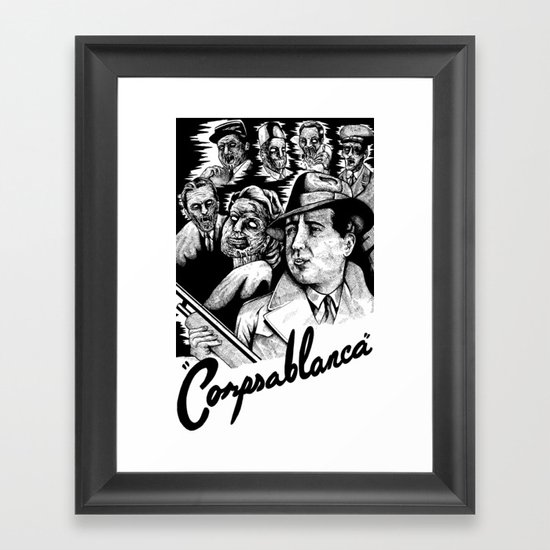 Corpsablanca Framed Art Print