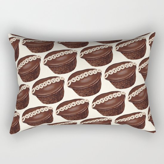 Cupcake Pattern Rectangular Pillow