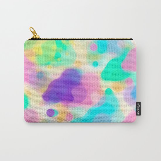 Watercolor splashes abstract Carry-All Pouch
