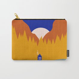 Tiny House Moon Carry-All Pouch