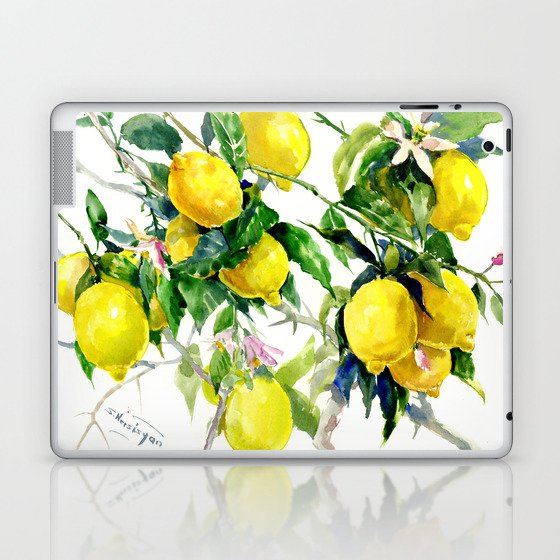 Lemon Tree Laptop & iPad Skin
