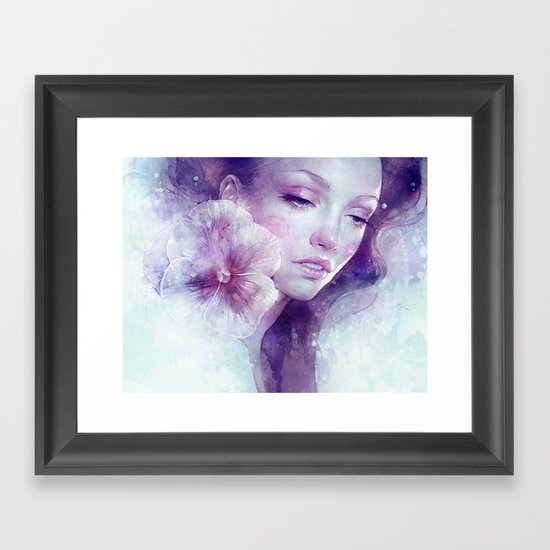 February Framed Art Print