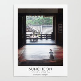 SUNCHEON Travel Photo Poster