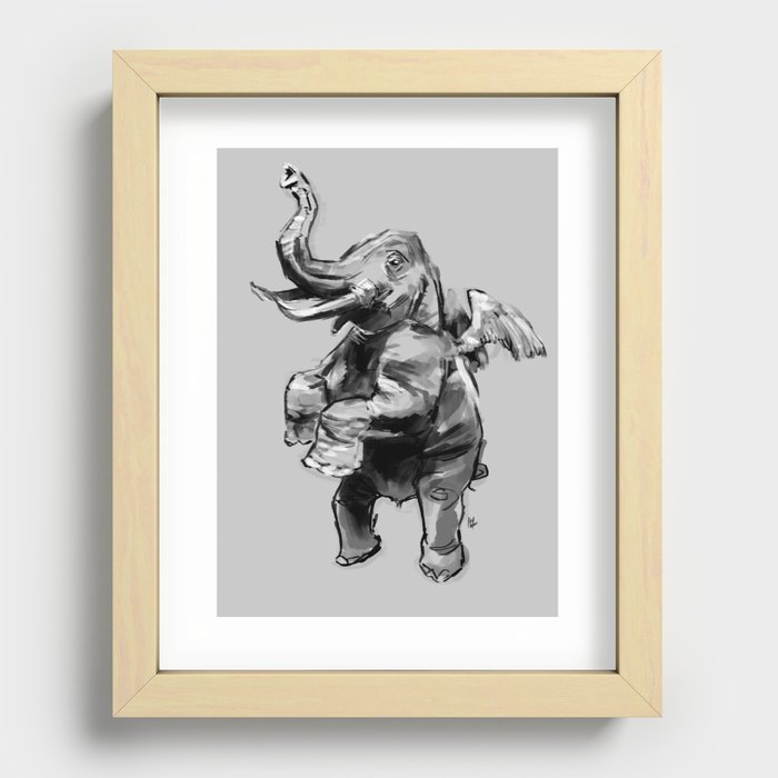 Fly Heavy Recessed Framed Print