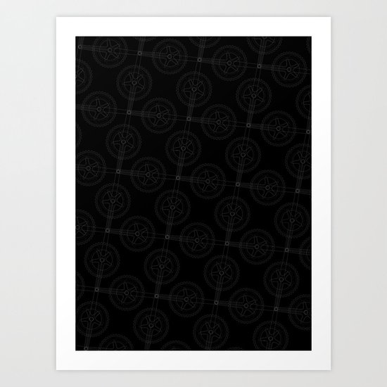 Cranks (Dark) Art Print