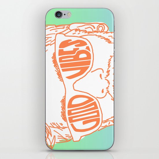 GOOD VIBES iPhone & iPod Skin