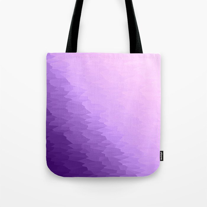 Lavender Texture Ombre Tote Bag