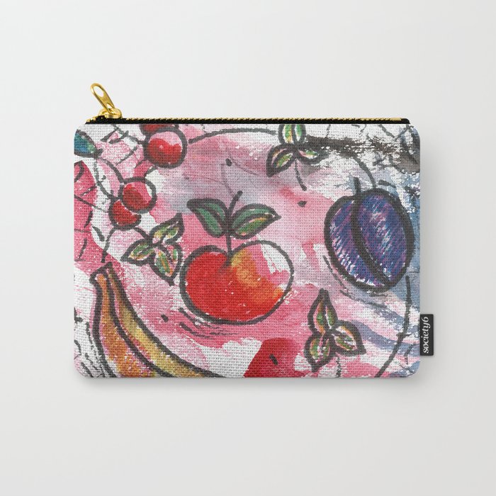 Fruit on a platter Carry-All Pouch