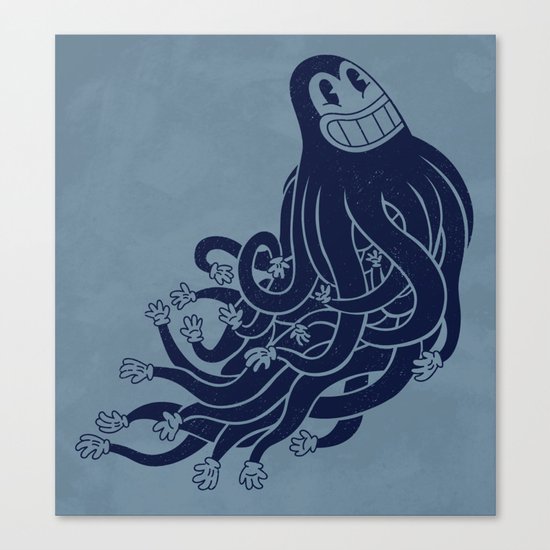 Octadecapus Canvas Print