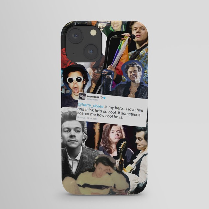 harry styles is my hero iPhone Case by ashley