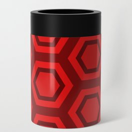 Red Honeycomb Can Cooler