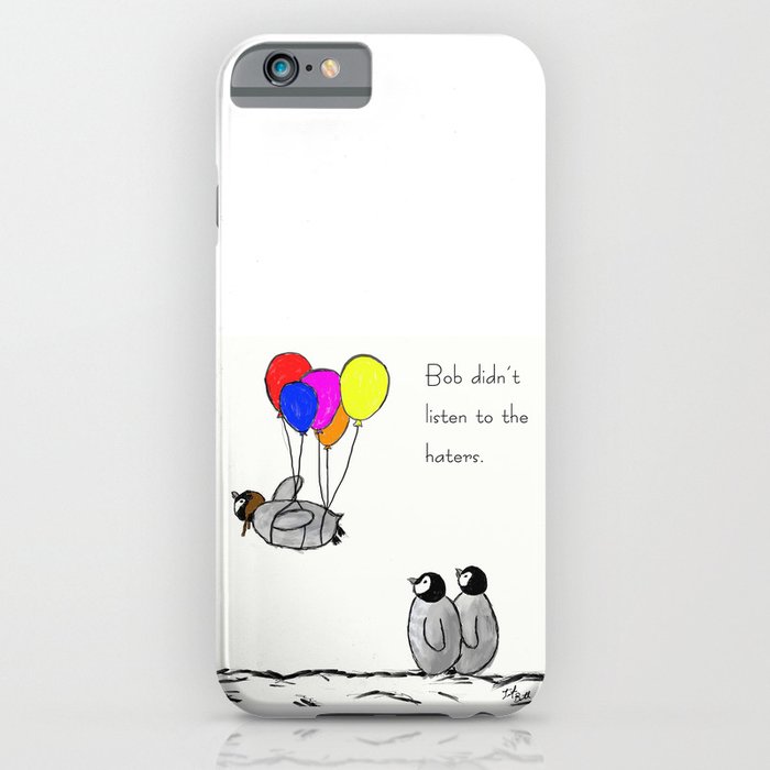 to be a flying penguin iphone case